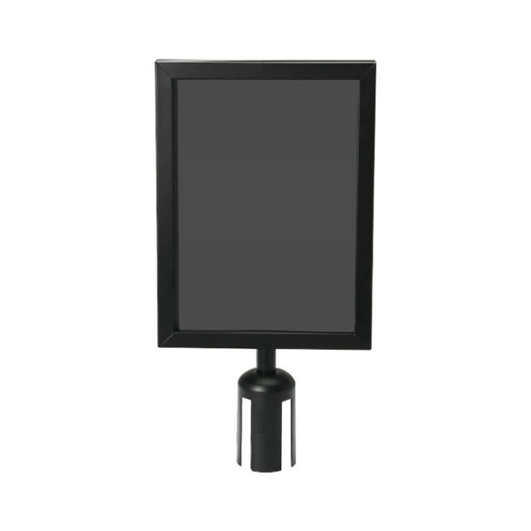 A4 sign holder vertical black