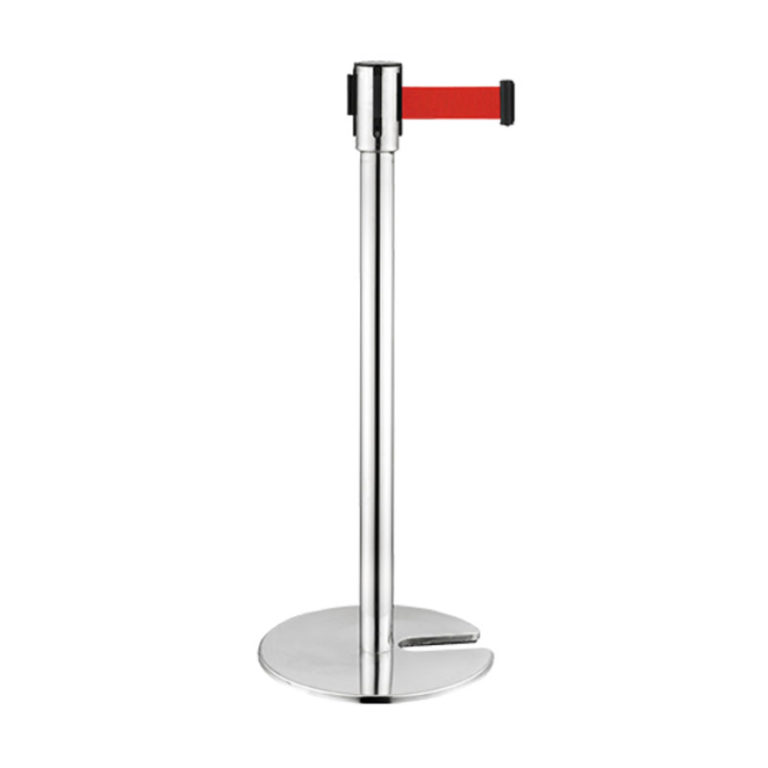 silver stackable stanchion