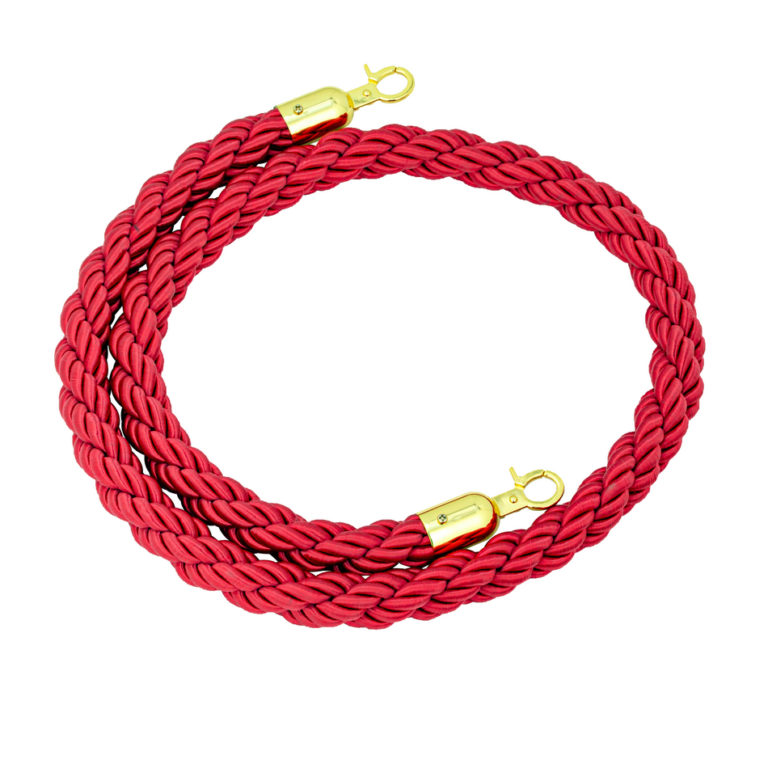 red twisted rope