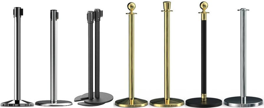 fábrica de postes stanchion