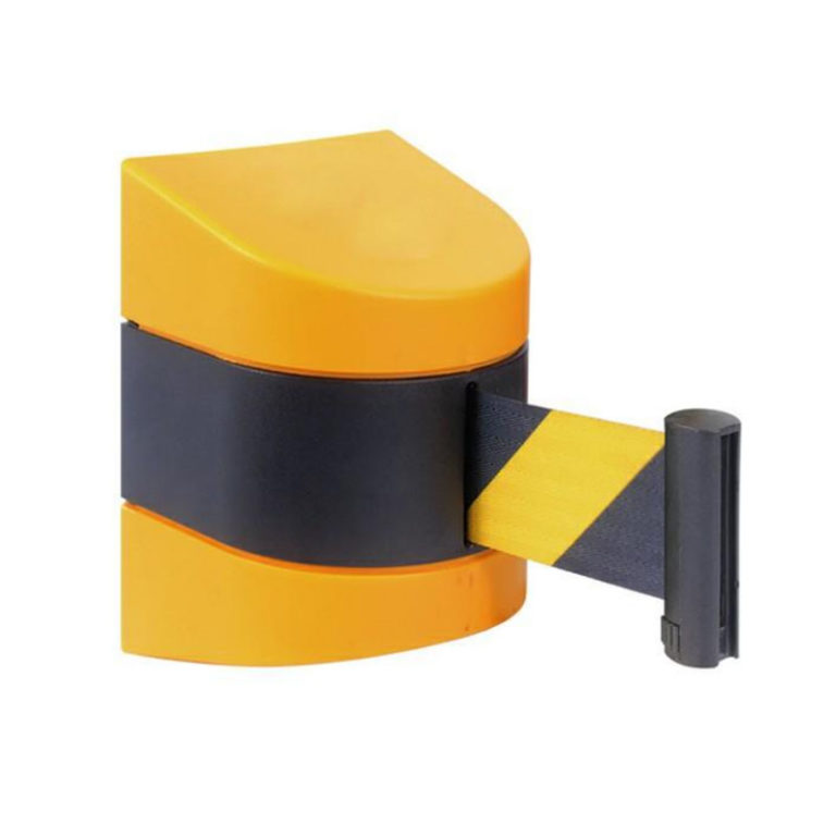 10 meters wall mounted retractable belt barriers